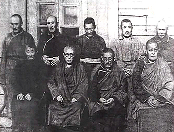 Представители буддизма в Калмыкии