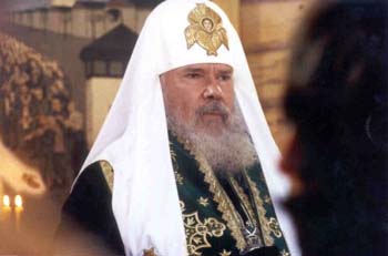 Святейший Патриарх Алексий в Свято-Воскресенской часовне, г. Дахау 