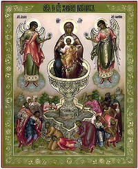 К празднику иконы Божией Матери «Живоносный Источник» (комментарий в свете веры)