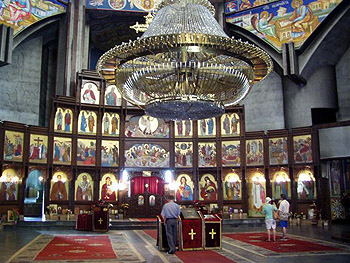Интерьер храма св. Климента в Охриде
