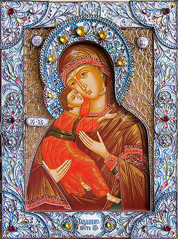 Владимирская икона Пресвятой Богородицы. Список