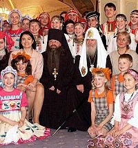 Предстоятель Русской Православной Церкви присутствовал на концерте «Дети России – Святейшему Патриарху Алексию»