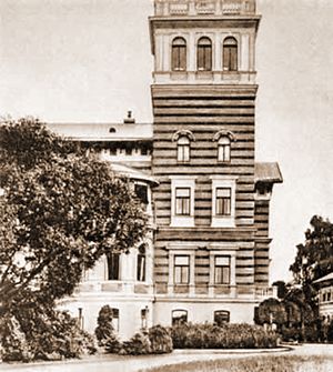Петергоф. Нижняя Дача в парке Александрия. <BR>Фото 1910-х гг. <BR>