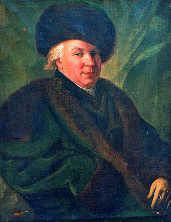  Портрет Г. Р. Державина. Неизвестный художник, первая половина XIX в.