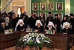 Священный Синод рассмотрел вопрос о вызове архиереев для присутствия на летней Синодальной сессии