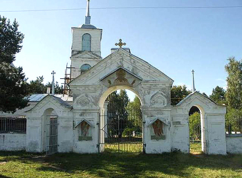 Церковь Преображения Господня, с. Цикул, Гусь-Хрустальный район. Фото - И. Исаева