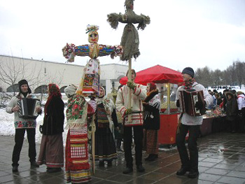 Маслечные гуляния в Москве 