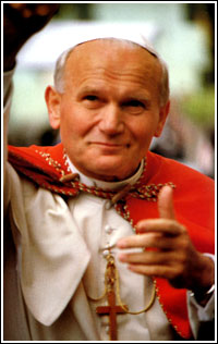 Папа Иоанн Павел II, первый польский понтифик