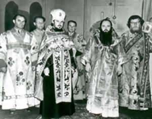 Архимандрит Алексий (Ридигер) в день наречения во епископа Таллинского и Эстонского. Таллин, Александро-Невский собор, 2 сентября 1961 г.