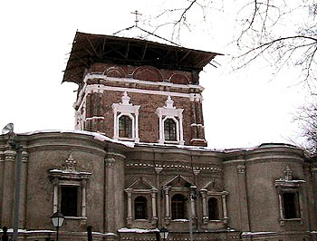 Храм Тихвинской иконы Божией Матери, Симонов монастырь