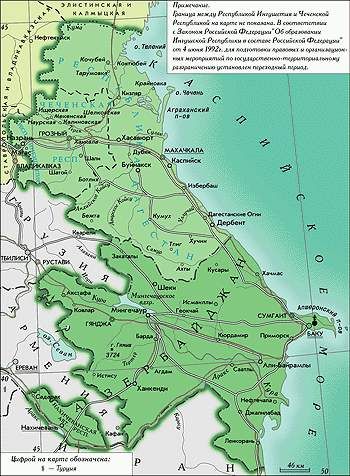 Карта Бакинской и Прикаспийской епархии
