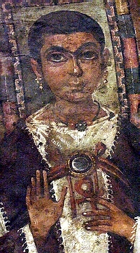 Фаюмский портрет из Древнего Египта