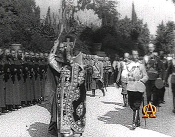 Император Николай II в День коронации