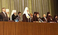 Предстоятель Русской Православной Церкви открыл ХII Международные Рождественские образовательные чтения