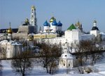 В Неделю по Рождестве Христовом Святейший Патриарх Кирилл совершил Божественную литургию в Успенском соборе Троице-Сергиевой лавры