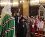 Святейший Патриарх Кирилл благословил сборную России на участие в Олимпийских играх в Ванкувере