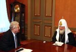 Святейший Патриарх Кирилл встретился с бывшим президентом Республики Молдова В.Н. Ворониным