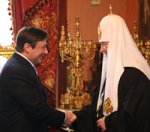 Состоялась встреча Предстоятеля Русской Церкви с полномочным представителем Президента России в Северо-Кавказском федеральном округе