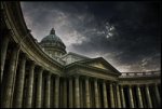 В неделю Крестопоклонную Святейший Патриарх Кирилл совершил Божественную литургию в Казанском соборе Санкт-Петербурга