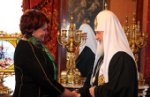Святейший Патриарх Московский и всея Руси Кирилл встретился с министром сельского хозяйства РФ Е.Б. Скрынник