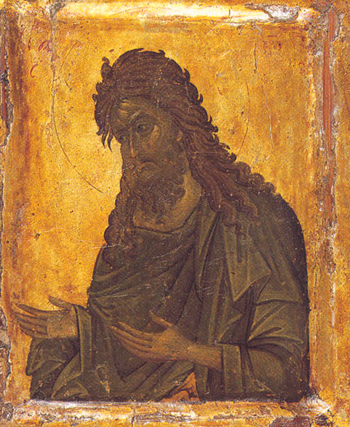 Св. Иоанн Предтеча. Византия, 14 в.