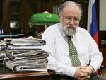 Патриаршее поздравление председателю Центральной избирательной комиссии России В.Е. Чурову с днем рождения