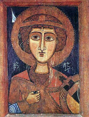 Грузинская икона XIV-XV в.