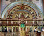 Святейший Патриарх Кирилл посетил храм преподобного Серафима Саровского в Свято-Успенской Саровской пустыни