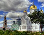 Святейший Патриарх Кирилл совершил всенощное бдение в Троицком соборе Серафимо-Дивеевского монастыря