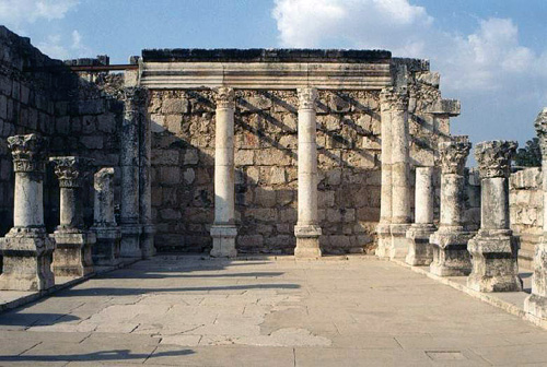 Капернаум - руины древней синагоги