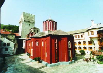 Афон - монастырь Каракал