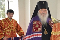 Патриаршее поздравление архиепископу Пинскому Стефану с 25-летием архиерейской хиротонии