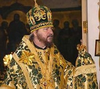 Патриаршее поздравление епископу Красногорскому Иринарху с 30-летием служения в священном сане
