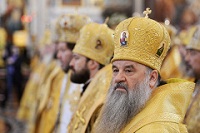 Патриаршее поздравление митрополиту Санкт-Петербургскому Варсонофию с 60-летием со дня рождения