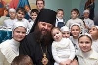 Патриаршее поздравление епископу Банченскому Лонгину с 50-летием со дня рождения