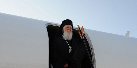 Патриарх Варфоломей во главе делегации Константинопольской Православной Церкви прибыл на Крит