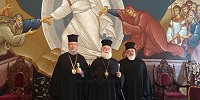 Архиепископ Кипрский встретился с Патриархом Александрийским и всея Африки