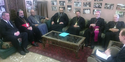 Состоялась встреча митрополита Волоколамского Илариона с иерархами – представителями ливанских Церквей