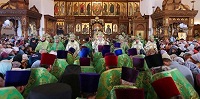 Около 500 священнослужителей и тысячи мирян почтили память прп. Иоанна Святогорского