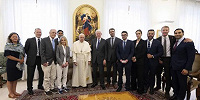 Папа Римский Франциск принял Билла Клинтона и Алекса Сороса