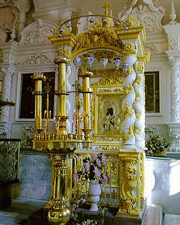 Феодоровская икона Богородицы. Кострома, Богоявленский кафедральный собор