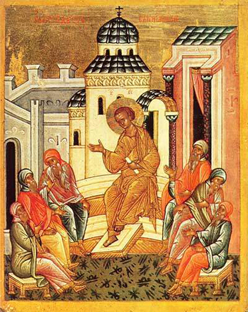 Преполовение Пятидесятницы (кон.XV в., Новгород)