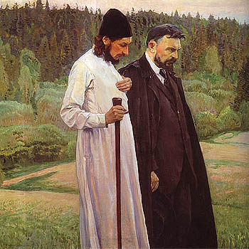 Философы. Худ. М.В.Нестеров, 1917 г.