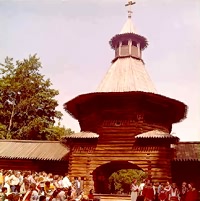 Башня Николо-Карельского монастыря (ныне находится в музее 