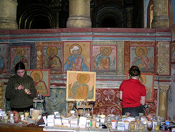 Реставрация фресок
