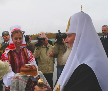 Визит в Белоруссию. Фото Ю. Клиценко - Седмица.Ru