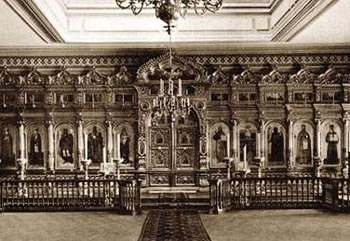 Покровский храм МДА - дореволюционный снимок