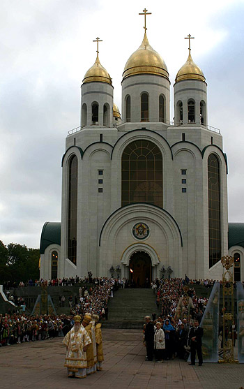 Новоосвященный Кафедральный собор Христа Спасителя в Калининграде. Фото - Ю. Клиценко, Седмица. Ru 