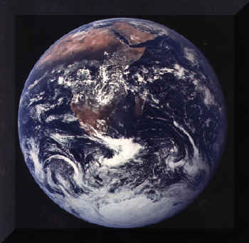 Земля из космоса. Фото NASA
