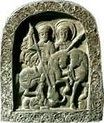 образ св.благоверных князей Бориса и Глеба (XIII в.)